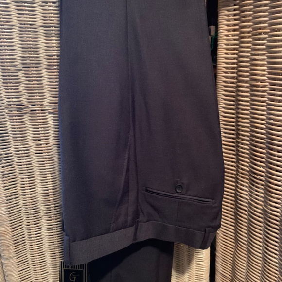 NWT George Fiorelli Mens Dark Gray 2PC. SUIT Pants 32, Jacket 40 - Picture 7 of 11